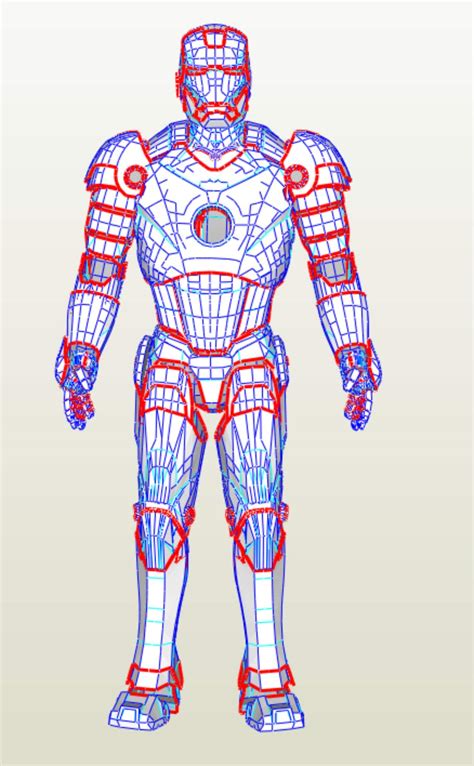 Ironman Pepakura Guideagro