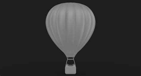 Hot Air Balloon Model Turbosquid