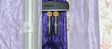 Радиомикрофон shure вокальный, оригинал купить в Москве | Хобби и отдых ...