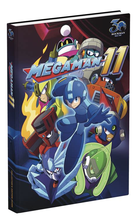 Rockman Corner Mega Man 11 Official Collectors Edition Guide Announced