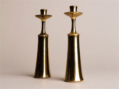 Set Candle Holders Jens Harald Quistgaard For Dansk Designs Denmark Galerie Stimmung