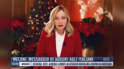 Breaking News Delle 17 00 Meloni Messaggio Di Auguri Agli Italiani