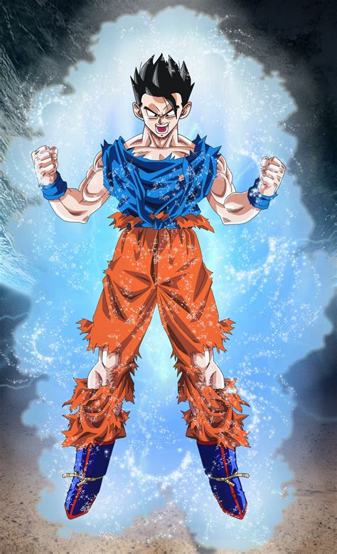 Mystic Gohan Battle Damaged By Elitesaiyanwarrior On Deviantart