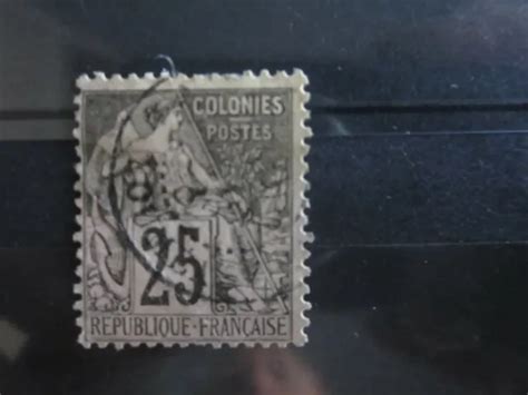 Timbre Des Colonies Francaises N Obliteration Noumea Nouvelle