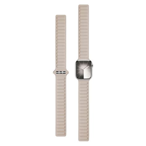 Lippa Magnetisk L Der Rem T Apple Watch Beige Dkk