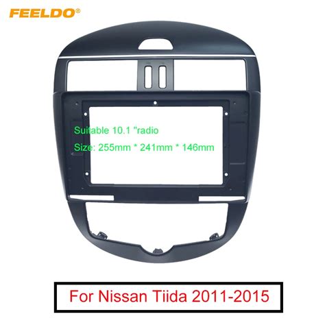 Feeldo Adaptador De Moldura Est Reo Para Carro Nissan Tiida Kit De