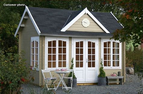 Summer House Paint Colours Our Top 10 Ideas Gardenlife Log Cabins