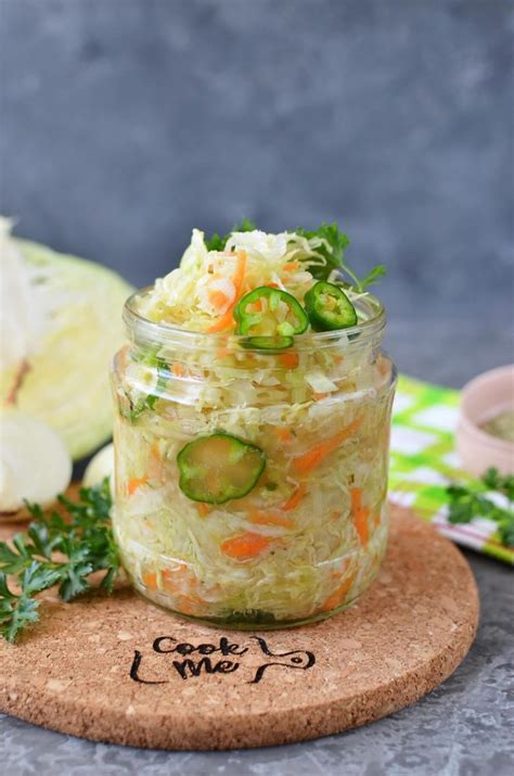 Curtido (Salvadoran Style Pickled Cabbage) Recipe - Cook.me Recipes