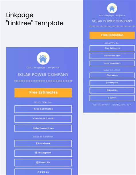 Downloadable Gohighlevel Website And Funnel Templates