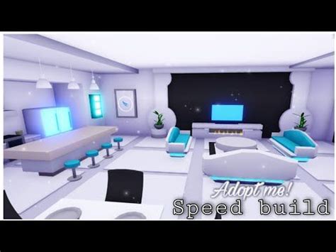 Sala Principal Casa Futurista Adopt Me Roblox Speed Build Osiris