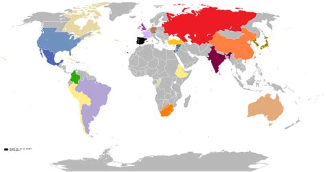 Hot Cold War (Map Game) - Alternative History