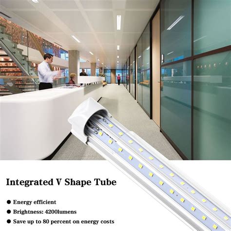 Integrated T Led Shop Lamp Ft Ft Ft Ft Feet Led Tube Light V