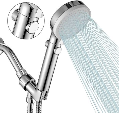 Buy Doiliese Shower Head With Handheld Shower Head With On Off Switch