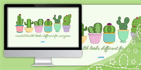 'Mental health is different on everyone' Desktop Screensaver