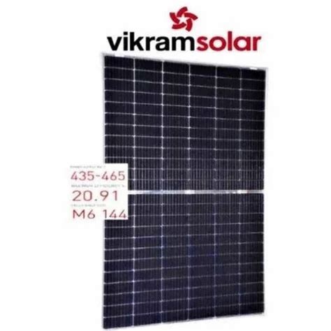 450W Vikram Mono Perc Half Cut Solar Panel At Rs 25 Watt Vikram Solar