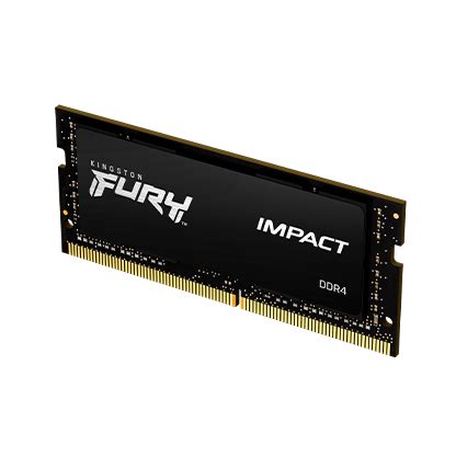 Memoria SODIMM Kingston FURY Impact DDR4 8 GB 64 GB 2666 MT S