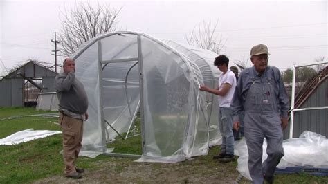 Putting Plastic On Greenhouse Ep 71 Youtube