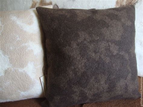 Подушка из шерсти яка. / войлок ручной работы/ 019 в интернет-магазине ...