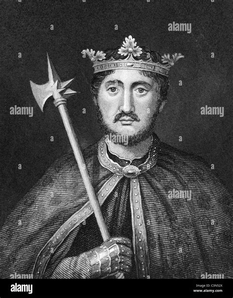 Richard I of England (1157-1199) on engraving from 1830. King of ...