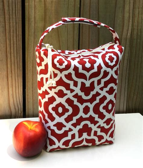 Lunch Bag PDF Pattern Lunch ToteSewing Pattern Bag Patterns Etsy