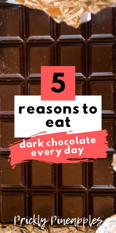 Reasons To Eat Dark Chocolate Every Day Artofit