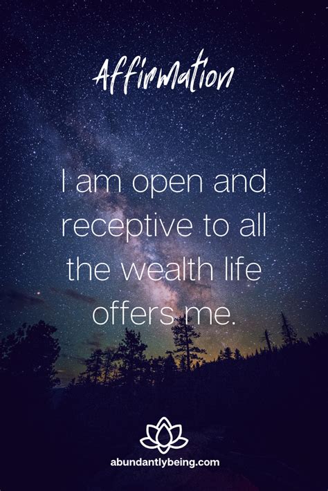 Affirmations To Manifest More Abundance Positive Affirmations Quotes