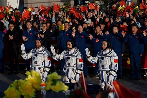 China Launches New Mission To Its Tiangong Space Station