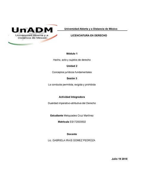 M U S Mecm Nota Universidad Abierta Y A Distancia De M Xico