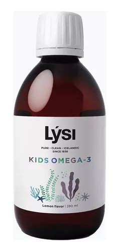 Lysi Niños Omega 3 Aceite De Hígado De Bacalao 280ml Sabor Limón