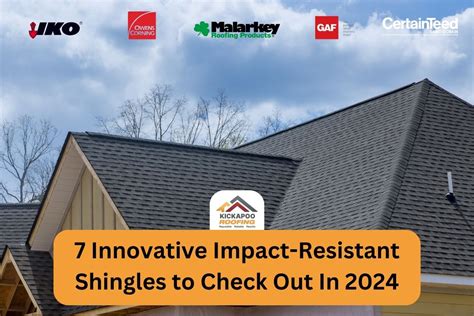 7 Innovative Impact Resistant Shingles To Check Out In 2024