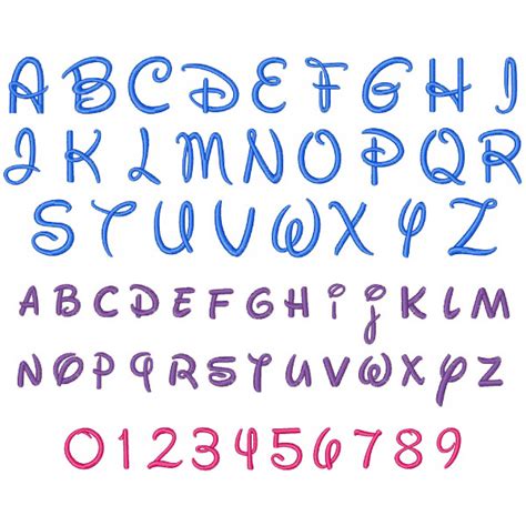 Free Printable Disney Font Stencils Free Printable