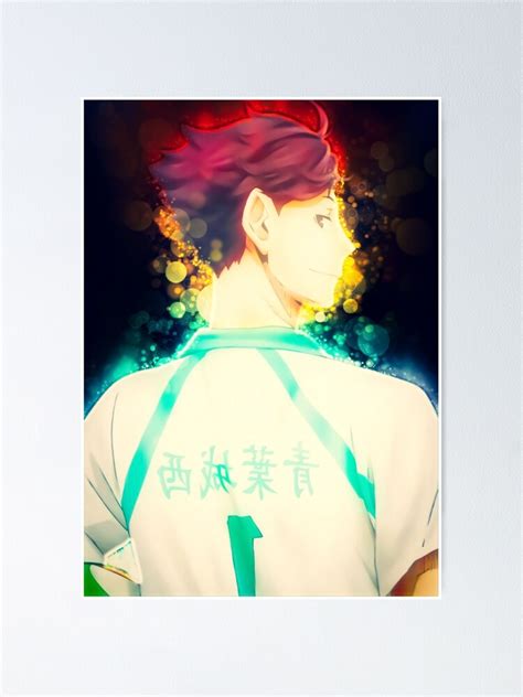 Oikawa Tooru Haikyuu Fanart Poster For Sale By Spacefoxart Redbubble