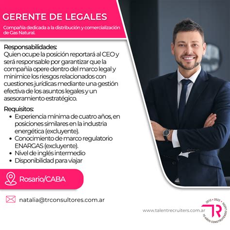 Nuevas Oportunidades De Empleo Gerente De Legales En Talent Recruiters