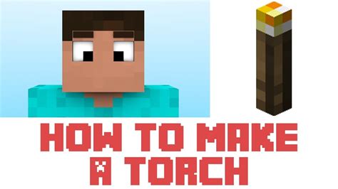 Minecraft Tutorial How To Make A Torch In Minecraft YouTube