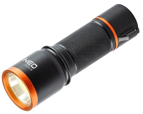 Фонарь ручной Neo Tools, 200 люмен, 3 Вт, LED COB, алюминиевый, 3xAA ...