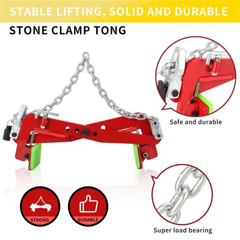 Granite Slab Lifting Clamp 716lbs Stone Lifting Clamps Heavy Duty