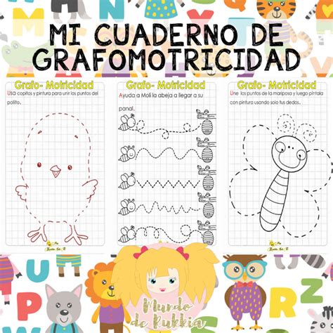 Mi Cuaderno De Grafomotricidad MUNDO INICIAL