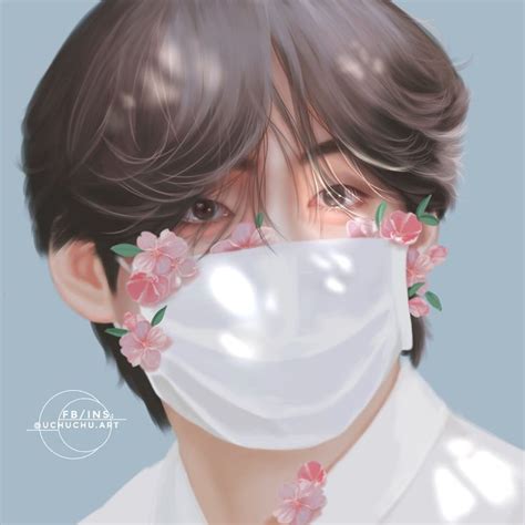 Uchuchu Art On X Anime Cosplay Girls Taehyung Fanart Taehyung