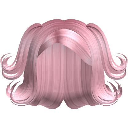 Latina Swirly Short Pigtail Bob Pink Roblox