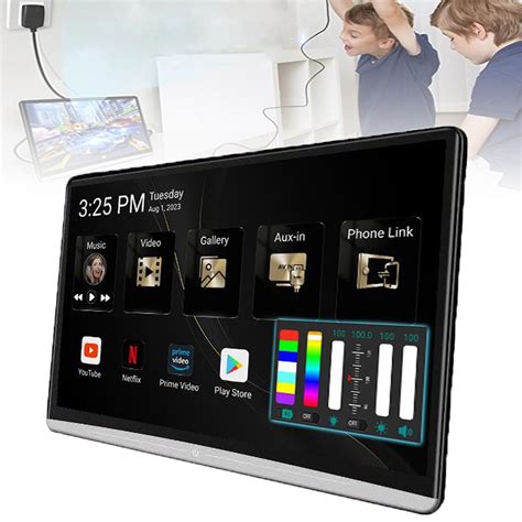 dual linked rear seat entertainment    android  car