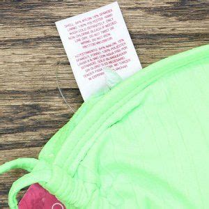 Xhilaration Swim Nwt Xhilaration Womens Textured Triangle Bikini Top Xs Neon Green Poshmark