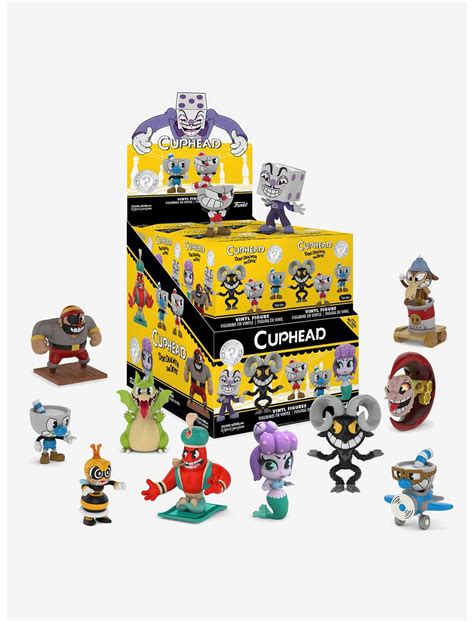 Cuphead Mystery Minis Blind Box Figure Hot Topic Exclusive Hot Topic