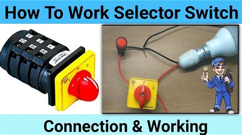 How Work Selector Switch In Hindi Practical Working Selector Switch