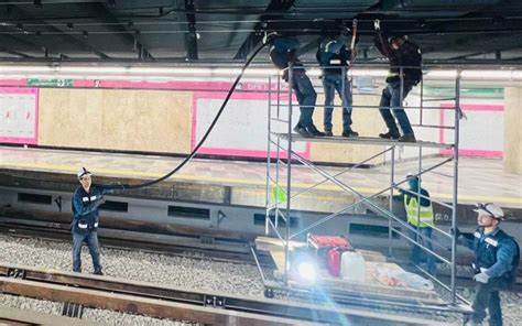 Anuncian cierre de tramo dos de la Línea rosa del metro para