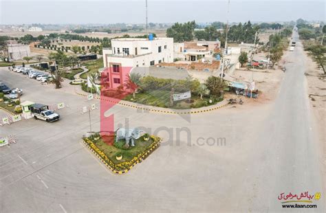 Kanal Farm House Plot For Sale In Iqbal Block Safari Garden Housing