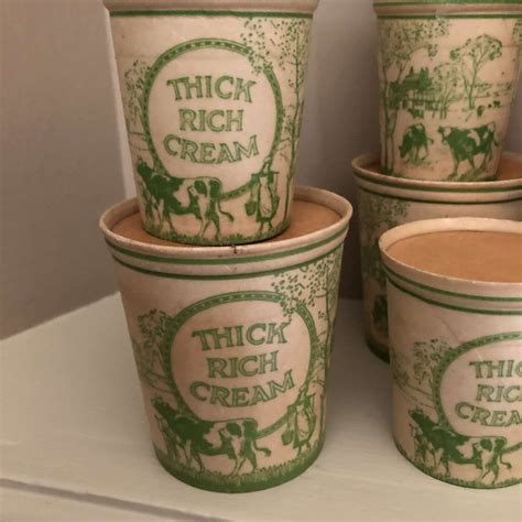 Vintage Cream Pots