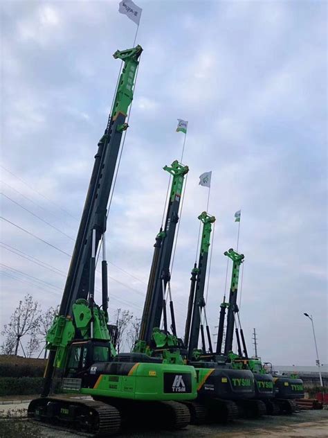 KR285C Hydraulic Piling Machine Piling Rig Working Height 11m Max