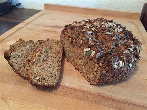 Low Carb Brot Mit Sonnenblumenkernen Von Charlz Chefkoch Rezept