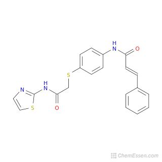 2E 3 Phenyl N 4 1 3 Thiazol 2 Yl Carbamoyl Methyl Sulfanyl