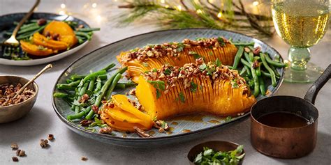 Hasselback Pompoen Met Noten Recepten Hoogvliet Supermarkten